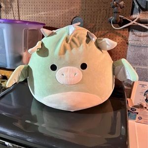 Green Dino squishmallow
